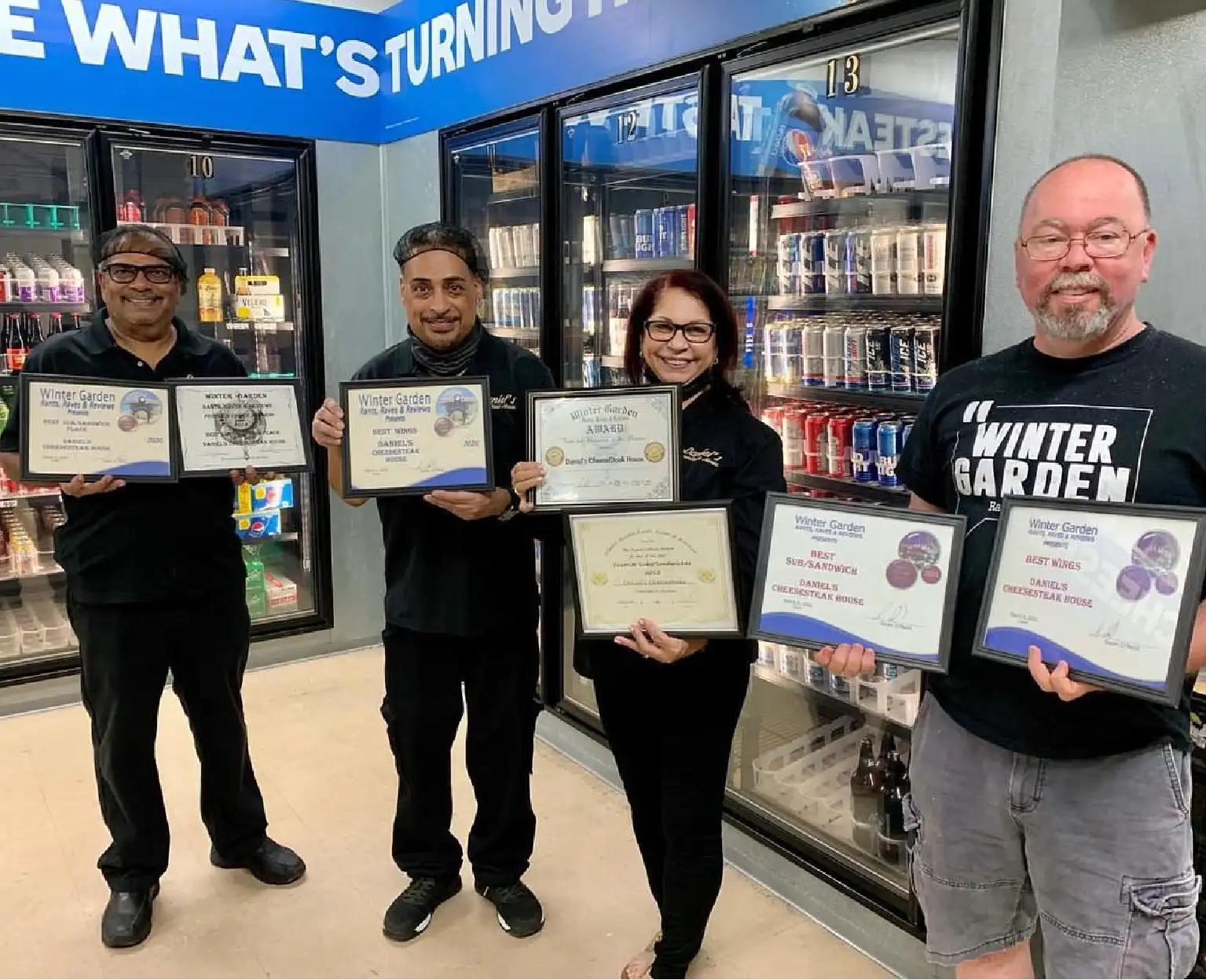 Local “best of” awards and recognition earned by Daniel’s